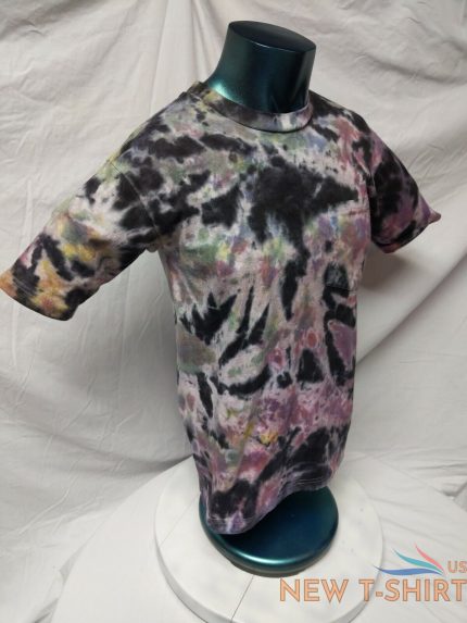 tied dye t shirt with pocket size med pastels hand dyed m v e brand 0.jpg