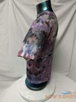 tied dye t shirt with pocket size med pastels hand dyed m v e brand 3.jpg