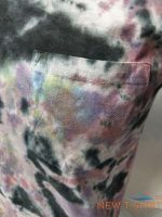 tied dye t shirt with pocket size med pastels hand dyed m v e brand 7.jpg