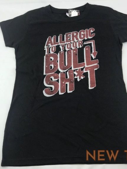 trade craft clothing custom large womens t shirt allergic to your bullsh t 0.jpg