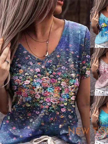 trade european and american women s blouse printed short sleeve t shirt women s 0.jpg