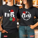 tshirt chest nuts couple matching funny christmas t shirt santa hat xmas t shirt 3.jpg