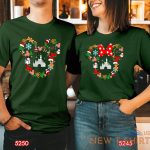 tshirt girl boy mouse head doodle christmas t shirt winter wonderland xmas shirt 1.jpg