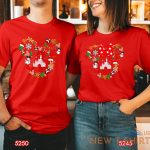 tshirt girl boy mouse head doodle christmas t shirt winter wonderland xmas shirt 4.jpg