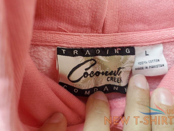 unisex coconut creek trading co long sleeve hooded t shirt sz l confort sweater 5.jpg