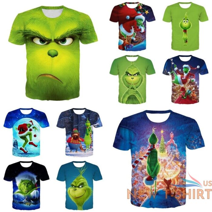 unisex how the grinch steal christmas short sleeve t shirt tee top xmas gifts uk 1 2.jpg