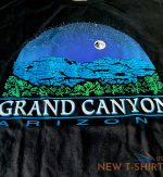 vtg grand canyon fred harvey t shirt m usa puff paint nwot black starry night 0.jpg