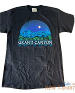 vtg grand canyon fred harvey t shirt m usa puff paint nwot black starry night 2.jpg