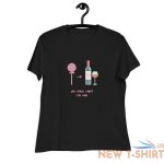 will trade candy for wine women s relaxed t shirt 1.jpg