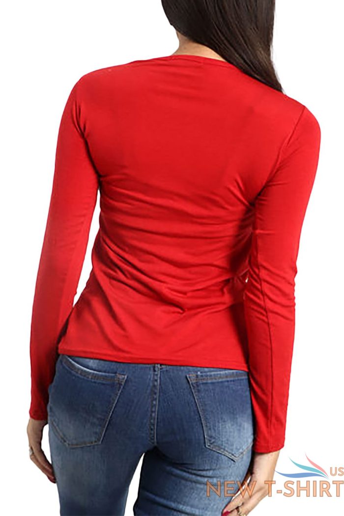 women christmas ladies long sleeve xmas elf costume stretchy jersey top t shirt 6.jpg