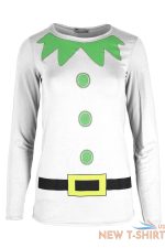 women ladies christmas reindeer xmas snowflakes round neck long sleeve t shirt 1 1.jpg