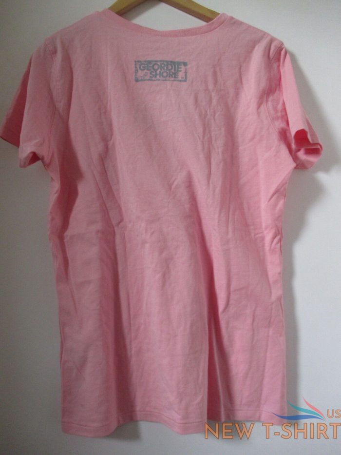 women s canny lass geordie shore official t shirt size s xl ethical trade pink 1.jpg