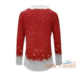 women s christmas printed t shirt faux fur v neck long sleeve slim fit blouse 4.jpg