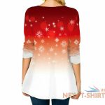 women s long sleeve christmas pullover xmas ladies t shirt blouse snowman top 4.jpg