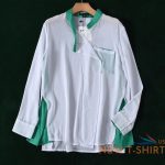 women s shirt foreign trade micro perspective white chiffon sunscreen blouse blo 2.jpg