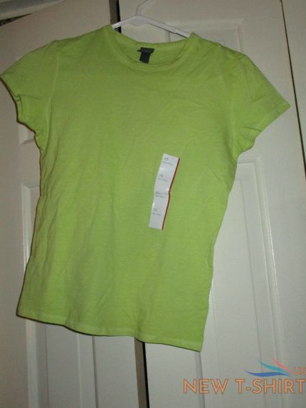 women s short sleeve slim fit t shirt wild fable lime xs 0.jpg