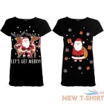 womens ladies christmas printed cap sleeve xmas basic casual t shirt top 2 combo 4.jpg