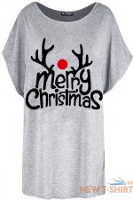 womens ladies merry christmas printed oversized xmas baggy batwing party t shirt 3 1.jpg