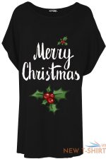 womens ladies merry christmas printed oversized xmas baggy batwing party t shirt 4 1.jpg