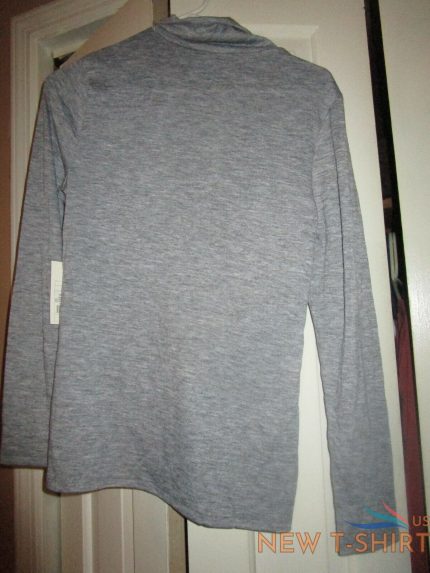 womens long sleeve turtleneck cozy t shirt a new day heather gray medium 1.jpg