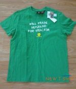 womens size small 4 6 john deere will trade husband for tractor t shirt new 0.jpg