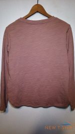 x 3 duluth trading co womens sz med v neck long sleeve henley knit t shirts 3.jpg