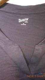 x 3 duluth trading co womens sz med v neck long sleeve henley knit t shirts 9.jpg